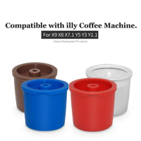 Refillable Capsule Coffee Cups Compatible Illy Machines Refill Coffee Filte