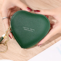DOMPET KOIN WANITA SERBAGUNA COIN PURSE TEMPAT UANG RECEH GANTUNGAN CHALINA MINI KULIT WA703G3 HIJA