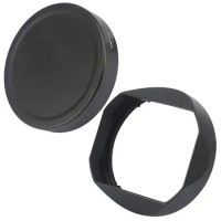 Haoge Lens Hood Metal Square Bayonet for Sony FE 35mm F1.4 GM, With Metal Cap, Replaces Sony FE35mm F1.4 GM Hood ALC-SH0001