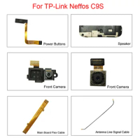 For TP-Link Neffos C9S Front Rear Camera/Speaker/Signal Antenna/Sim Card Slot/Power Buttons,Phone Repair Parts