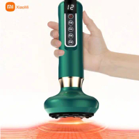 Xiaomi New Scraping Instrument Cupping Massage Meridian Brush Dredging Instrument Lymph Electric Scraping Instrument Household