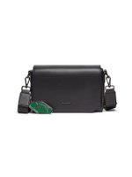 กระเป๋าสะพายข้างผู้ชาย Crossbody Bag with 45th Anniversary Keychain สีดำ
