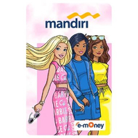 Mandiri e-Money edisi Barbie - 3 Barbie Girls