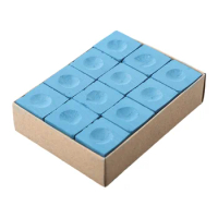 Durable New Cubes Chalks Stick Table Billiards Cubes Pool Cue Chalk Pool Cue Chalk Supplies Table Blue Stick Bulk