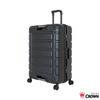 CROWN 皇冠 悍馬 27吋鋁框行李箱 獨特箱面手把 悍馬箱 旅行箱