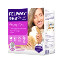 【法國FELIWAY】費力威 貓咪費洛蒙插電組(穩定貓咪情緒)