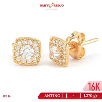 Anting-Anting Emas 16L Tusuk Kotak Mata Wahyu Redjo AN-16K-31737985-PMR
