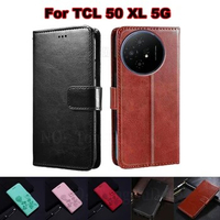 for чехол на TCL 50 XL NXTPAPER 5G Phone Case Book Stand Leather Capas Flip Cover For fundas de teléfono TCL 50 XL 5G Coque Etui