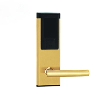 Electric Lock Electronic RFID Card Door Lock with Key For Home Hotel Apartment Office Latch with Deadbolt lkA310SG
