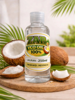 ZAB VCO OIL 250ML - 100% HOME MADE VIRGIN COCONUT OIL