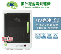 Nac Nac 紫外線消毒烘乾機UA-0014，微電腦自動記憶設計，可單獨選擇智慧防護(含運)