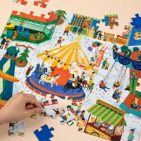 拼圖 玩具拼圖 益智玩具 兒童拼圖 100-200-300-500片智力拼圖 6歲以上男孩女孩早教益智玩具 全館免運
