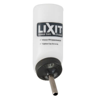 LIXIT ชุดขวดน้ำสำหรับสัตว์เลี้ยง ขนาด 16 oz. ขวดน้ำดีที่สุดในโลก รับประกัน 5 ปี