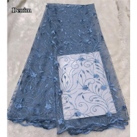 Bahan Kain Brokat Brukat Meteran Mewah/ Kain Tile Akar Mutiara Gliter/ Kian Tulle Tille/ Kain Brokat