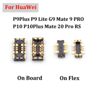 5PCS Inner Battery FPC Connector On Motherboard Clip Contact For HuaWei P9Plus P9 Lite G9 Mate 9 PRO P10 P10Plus Mate 20 Pro RS