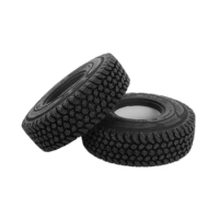 2pcs 1.9'' Rock Crawler Tires (110mm) All-Terrain Adventure Tyre HPI Venture 1/10 Radio Control Car RC4WD G2 FJ40 Trail Finder 2