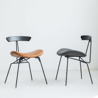 北歐工業風螞蟻椅子 家用 鐵藝現代簡約餐椅復古loft設計師凳子