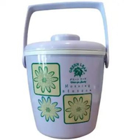 GROSIR Green Leaf 1235 Unix Rantang Tunggal THERMO / Termos Nasi / ES Batu 1,5 Liter Ungu