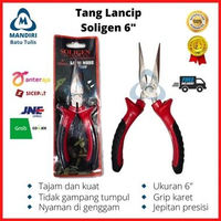 Tang Lancip 6" / long nose / Tang Buaya Soligen L+J