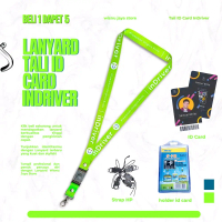 Lanyard/Tali ID Card InDriver !! Langsung kirim hari ini~