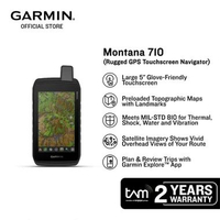 Garmin Montana 710 (Rugged GPS Touchscreen Navigator)