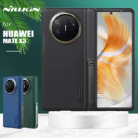 For Huawei Mate X3 Case Nillkin Super Frosted Shield Fold Pc+tpu Case Pencil Holder With Stand Cover For Huawei Mate X3 Case