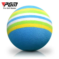 PGM-Rainbow EVA Foam Golf Balls, Indoor and Outdoor Practice, Training Aid, Swing, Backyard, Stuff, 20Pcs