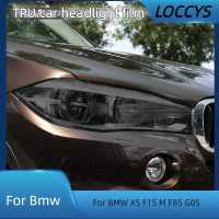 For BMW X5 F15 M F85 G05 Car Headlight Tint Black Protective Film Vinyl Protection Transparent TPU S