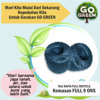 Tali Rafia Hitam Full 9 Ons
