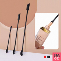 JIAGO 矽膠雙頭保養品刮刀(抹刀攪拌棒)-三件組
