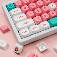 ECHOME SPY FAMILY Anya Keycap Custom Anime Cute Key Cap 3D Gaming Accessories Keyboard Caps for Mechanical Keyboard Girl Gifts