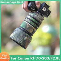 Lens Camouflage Coat For Canon RF 70-200mm F2.8L IS USM Waterproof Rain Cover Protective Sleeve Case RF 70-200 2.8 F2.8 F/2.8 L