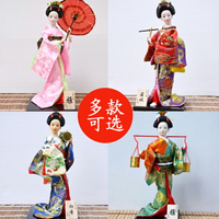 櫻川日韓用品人偶人形娃娃藝妓娟人和服娃娃桌面擺件裝飾