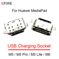 2PCS For Huawei Mediapad M5 M6 Pro Lite USB Charging Port Dock Plug Connector Socket