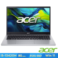 Acer 宏碁 Aspire Go AG15-71P-58SL 15.6吋筆電(i5-13420H/8GB/512GB/Win11)
