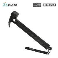【露營趣】KAZMI K22T3F05 營鎚 拔釘器 營錘 營釘鎚 鎚子 地釘槌 露營 野營