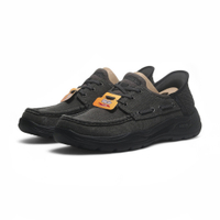 SKECHERS 休閒鞋 ARCH FIT MOTLEY 黑牛仔 瞬穿 足弓 帆船鞋 男 205203BLK