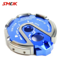 SMOK Motorcycle Scooter Accessories CNC Aluminum Ignition Key Lock Cap Cover For YAMAHA BWS X 125 CYGNUS 125 GTR 125
