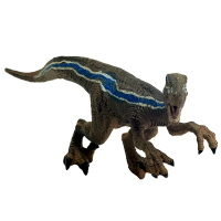 《Dinosaur Series》軟式材質擬真恐龍造型公仔模型-迅猛龍