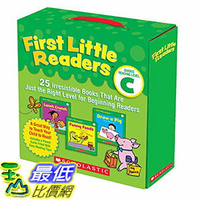 [106美國直購] 2017美國暢銷兒童書 First Little Readers Parent Pack: Guided Reading Level C: 25 Irresistible Books