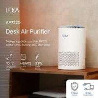 [PRE-ORDER] LEKA - AP7220 Desk Air Purifier - Pembersih Udara Mini Ringkas True HEPA13 AP7220