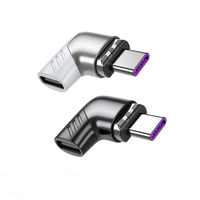 【愛瘋潮】Essager USB Type-C 100W 彎頭磁吸轉接頭