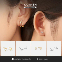 Bộ Sưu Tập Khuyên Tai Nữ Thời Trang Curnon Studs Earring Collection - Khuyên Tai Nữ Brass