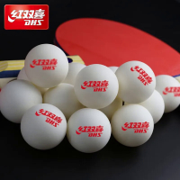 [RonnieW]DHS D40  Seamed Ping Pong Balls New ABS Material Table Tennis Ball ITTF Approved Ping Pong Balls for Training and Comition