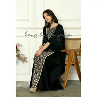 Kaftan Hitam | Kaftan Black | Kaftan Modern | Kaftan Jumbo| Kaftan Premium | Dress Hitam | Dress Jum