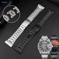 20mm 22mm 24mm 26mm 28mm Stainless Steel Watch Strap for Seven Friday T1/01 T2 Metal Solid Wriat Band for Diesel DZ7395 DZ4323