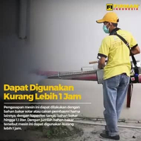 Firman FFM120 Fogging Machine – Mesin Fogging Nyamuk 5.2L Noiseless Stainless Steel