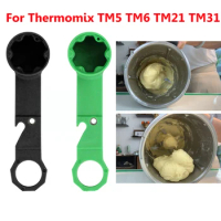 For Thermomix TM5 TM6 Dough Pastry Remover Dough Flower Knife Rotary Aid Replacement Part Compatible Thermomix Accessories