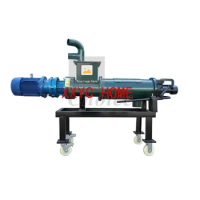 Agriculture Farming Equipment Pig Dung Dewatering Machine Cow Manure Separator Chicken Manure Dehydrator For Sale In Russia