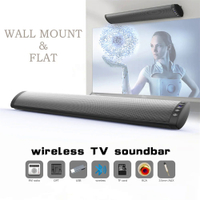 ระบบเสียงโฮมเธียเตอร์ Soundbar Bluetooth Speaker รองรับ Optical AUX Sound Bar พร้อมซับวูฟเฟอร์สำหรับ